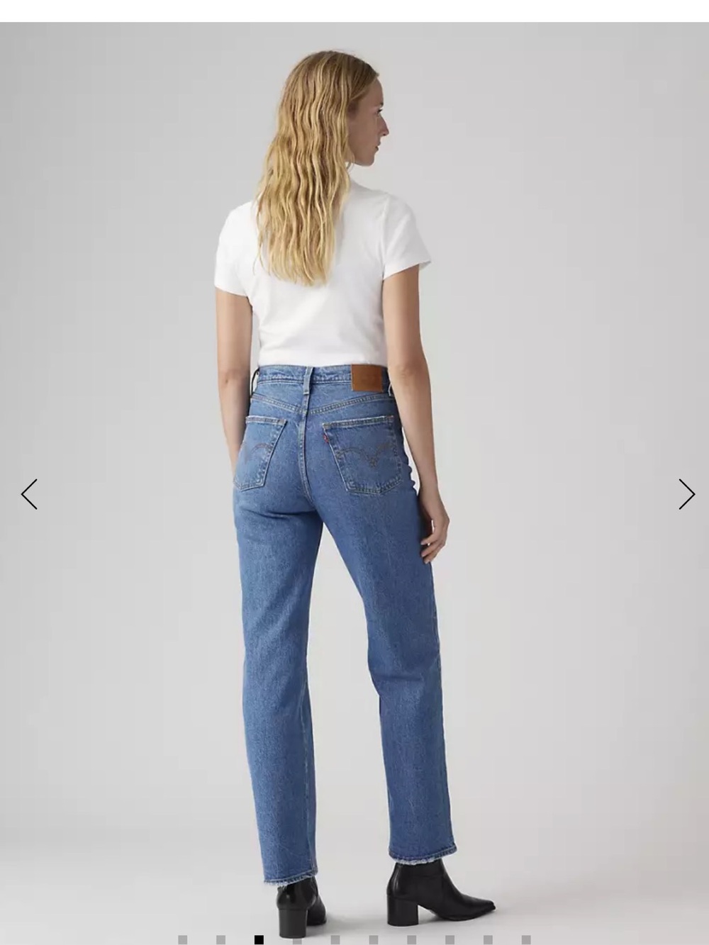 Levi’s ribcage straight leg jeans sz16W - Picture 2 of 8